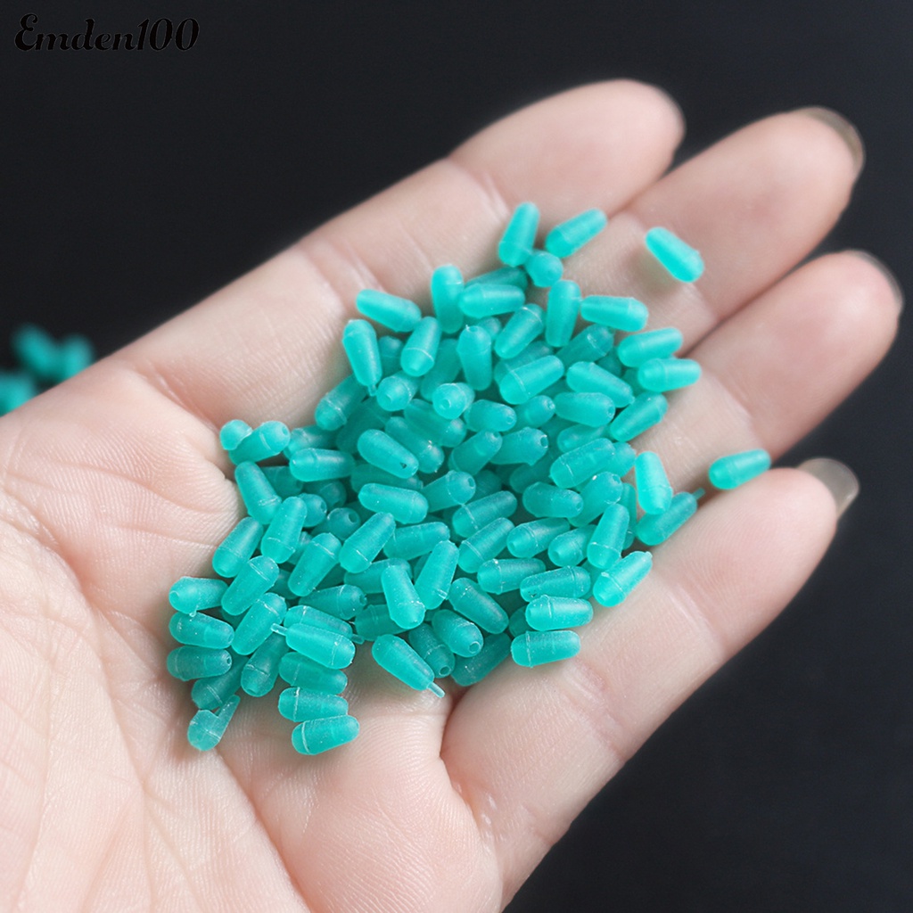 Set 300 Nút Chặn Dây Câu Bằng Silicone Chống Va Chạm Không Làm Đau Tiện Lợi