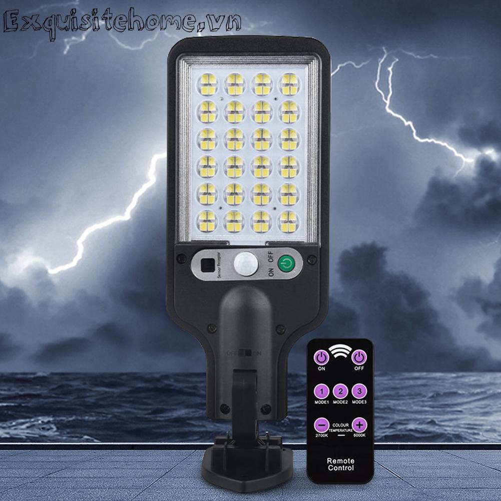 Đèn LED Tự Động 2.5W / 5V Sử Dụng Năng Lượng Mặt Trời Kèm Điều Khiển Từ Xa