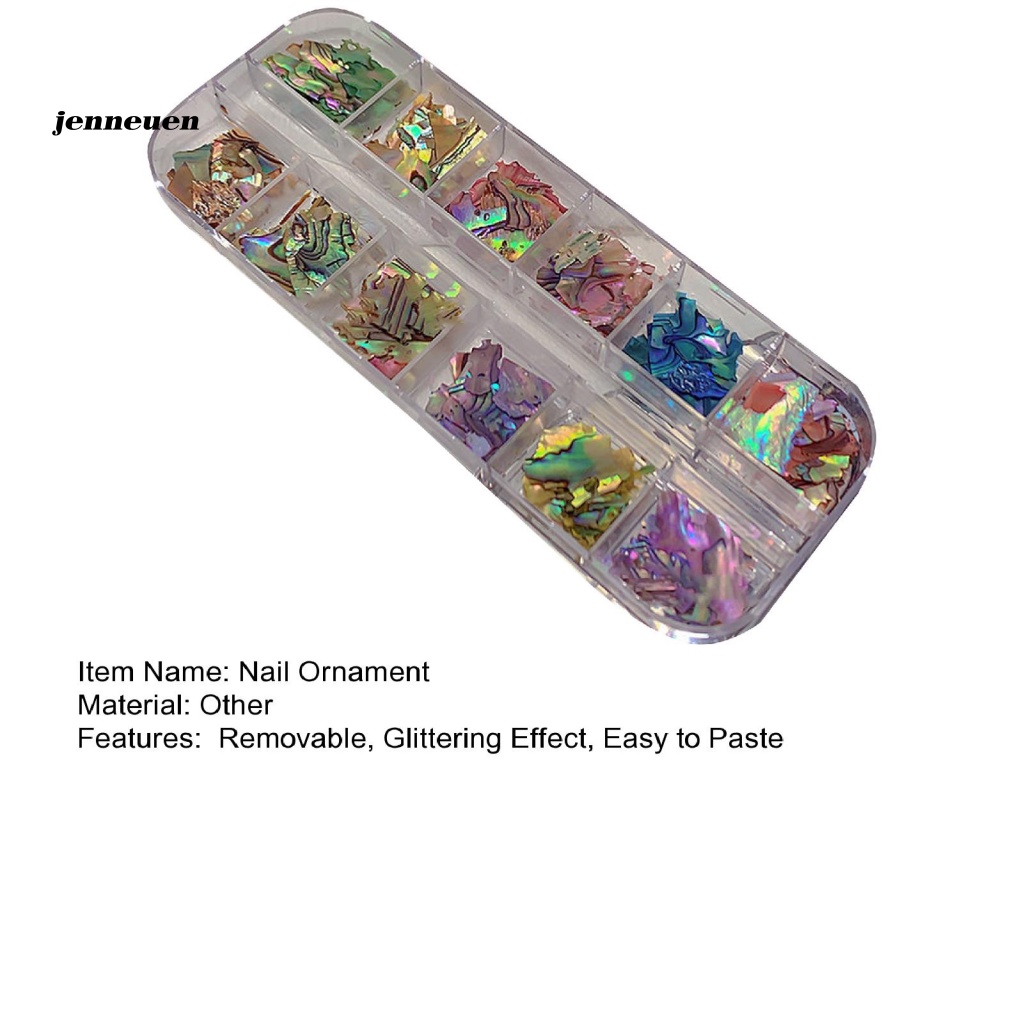 Vỏ Sò Màu Gradient 3D Đa Năng Trang Trí Móng Tay