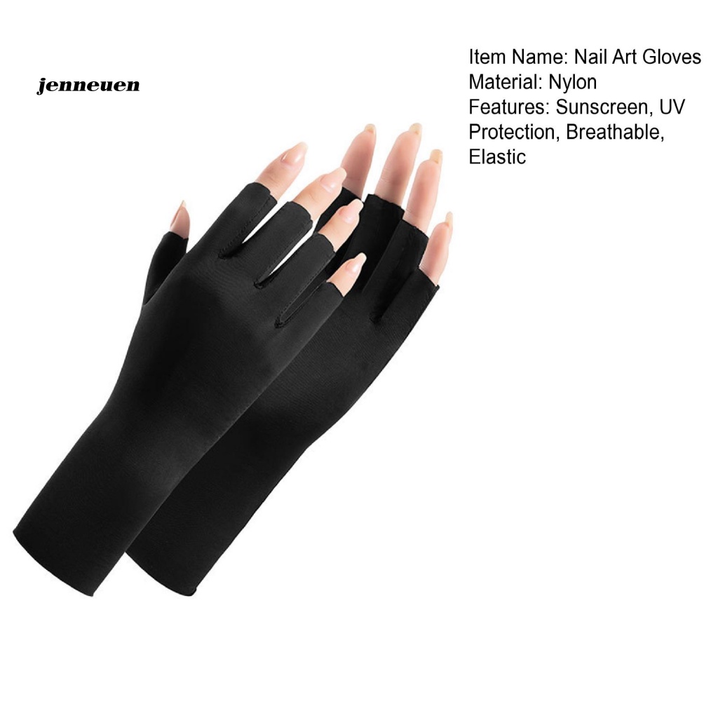 1 Đôi Găng Tay Làm Móng Hấp Thụ Mồ Hôi Tiện Dụng