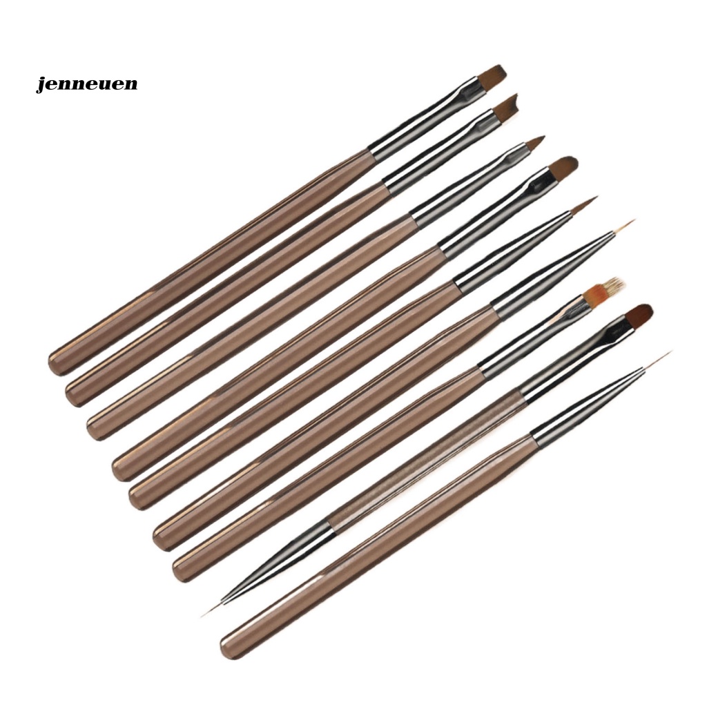 Jen Cọ Hai Đầu Chấm Bi Trọng Lượng Nhẹ Dễ Vệ Sinh Cho Salon Làm Móng Nghệ Thuật