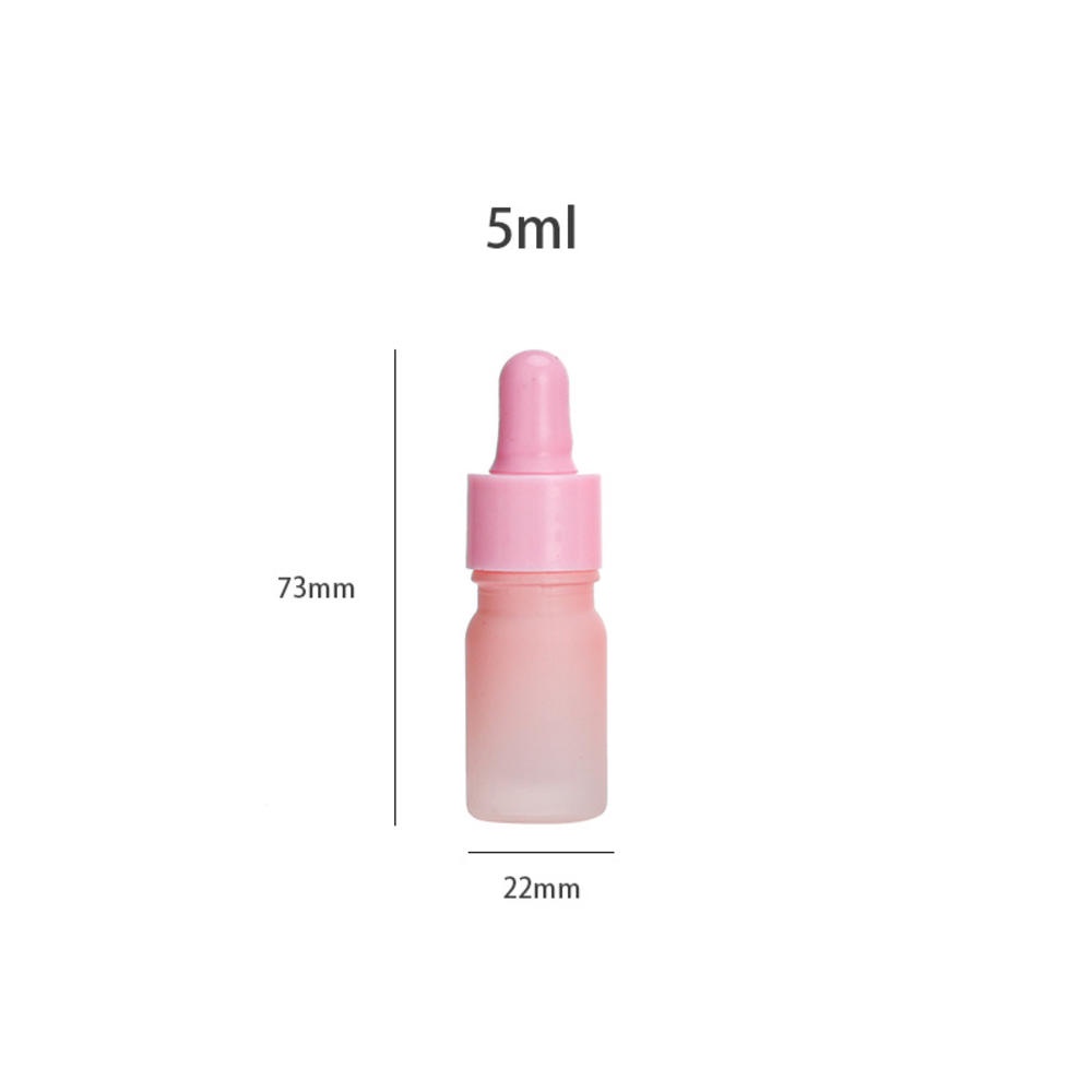 Lọ Thủy Tinh Đựng Tinh Dầu / Mỹ Phẩm Màu Hồng Gradient