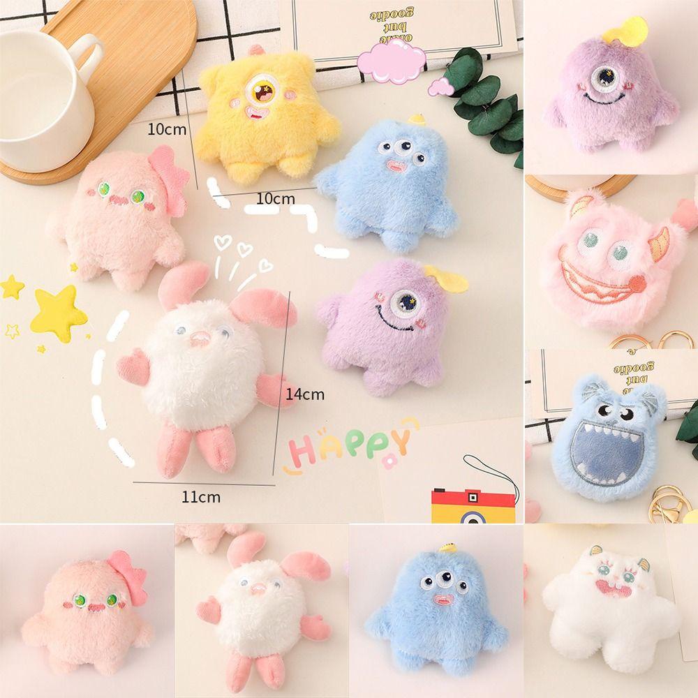 Thú Nhồi Bông Hình Động Vật Hoạt Hình Bằng Cotton PP Mềm Sáng Tạo Trang Trí Ba Lô