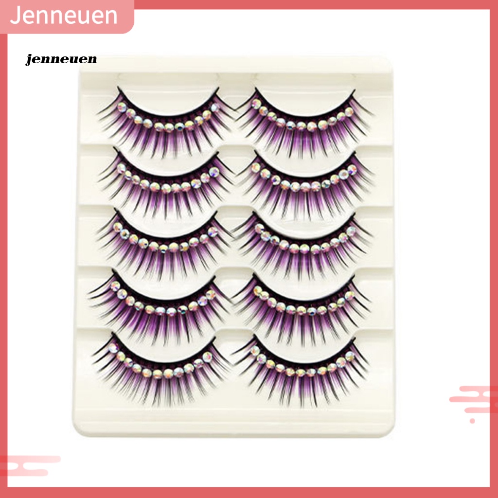 1 Hộp Lông Mi Giả Mini Uốn Cong Trang Điểm Sân Khấu Làm Đẹp