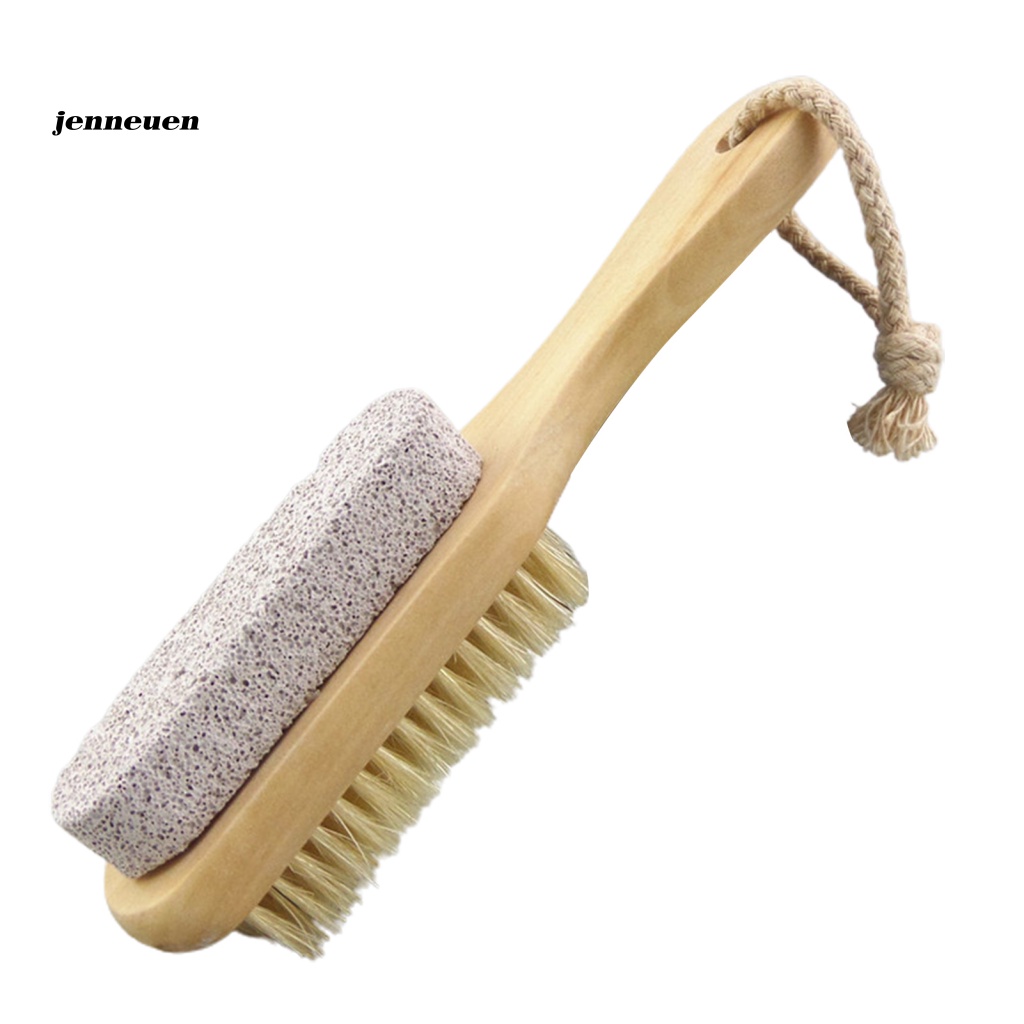 Bàn Chải Chà Chân Tẩy Tế Bào Chết Màu Trơn Tiện Dụng Cho Phòng Tắm