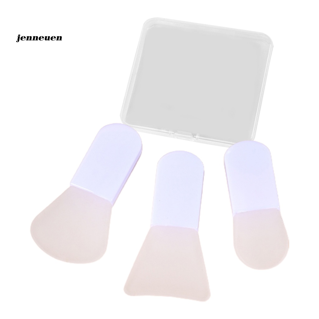 Jen 1 Bộ Bàn Chải silicone Mềm Mại Với Mọi Người Thích Hợp Với Khuôn Mặt Phù Hợp Với salon Chuyên Nghiệp Và Sử Dụng Đầu Bàn Chải Silicon Mềm Mại Để Cảm Ứng Không Dễ Biến Dạng f