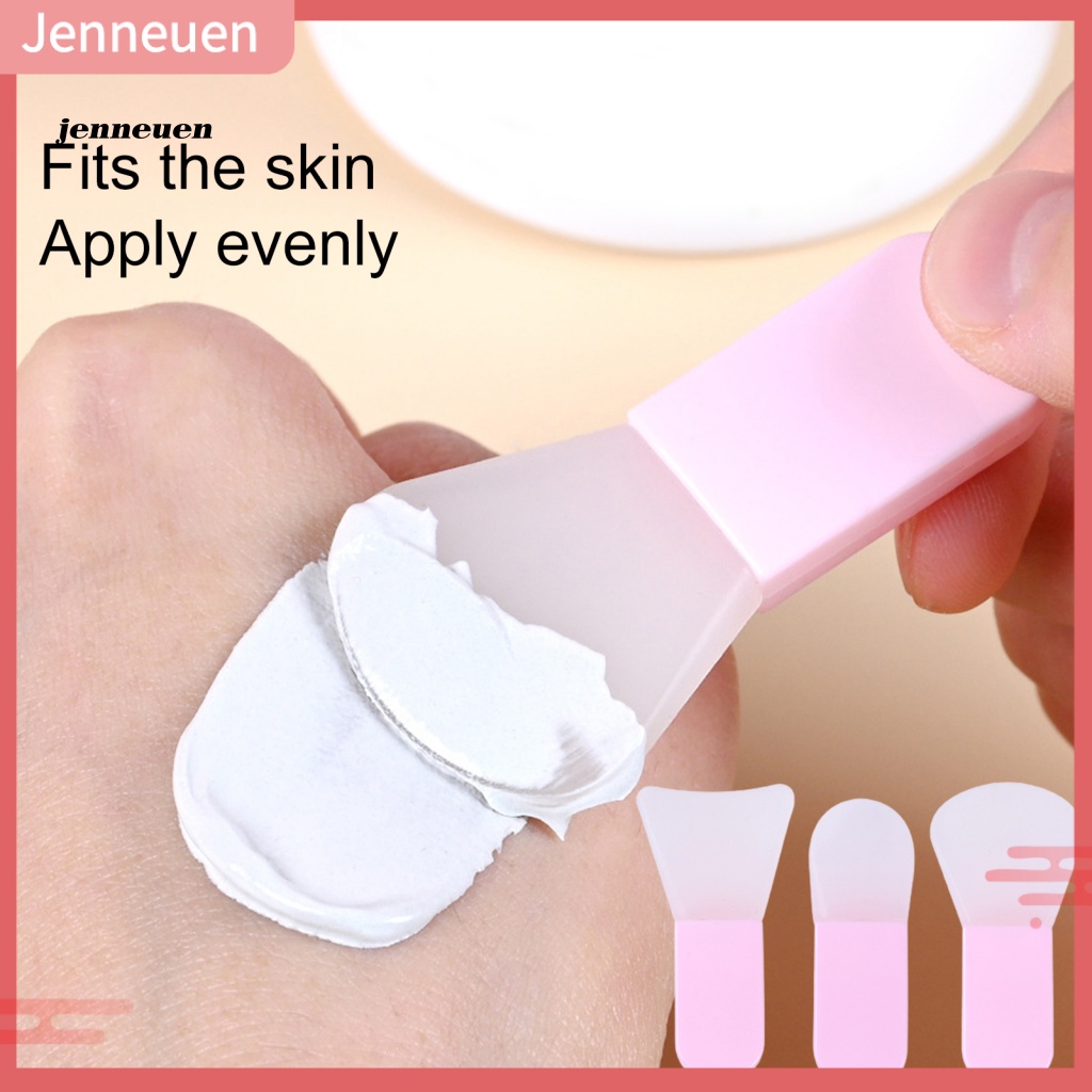 Jen 1 Bộ Bàn Chải silicone Mềm Mại Với Mọi Người Thích Hợp Với Khuôn Mặt Phù Hợp Với salon Chuyên Nghiệp Và Sử Dụng Đầu Bàn Chải Silicon Mềm Mại Để Cảm Ứng Không Dễ Biến Dạng f