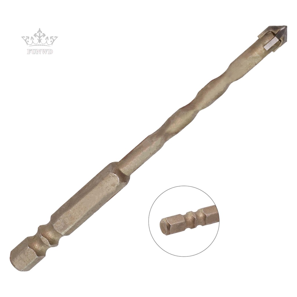 【FUNWD】Drill Bit 98-122mm Brick Hard Alloy Drill Hole Cutter Hole Opener High Quality