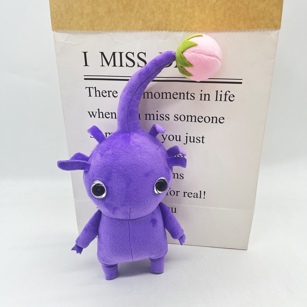 Set 4 Thú Nhồi Bông Hình Cún Pikmin Oatchi Ice Pikmin Trang Trí Nhà Cửa Cho Bé
