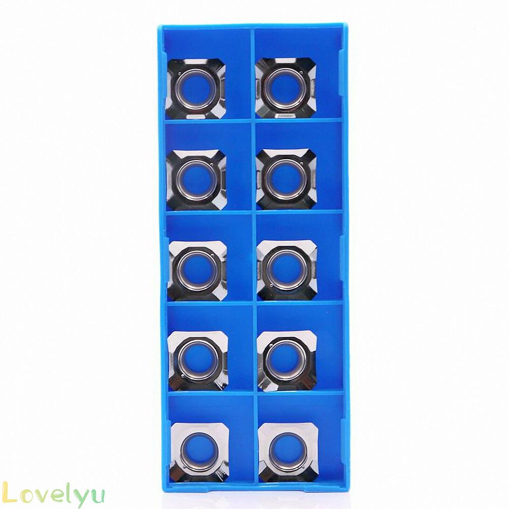 ⭐24H SHIPING ⭐10pcs SEHT1204AFFN-X83 SEKT1204 SEET 45 ° plane milling insert cemented carbide