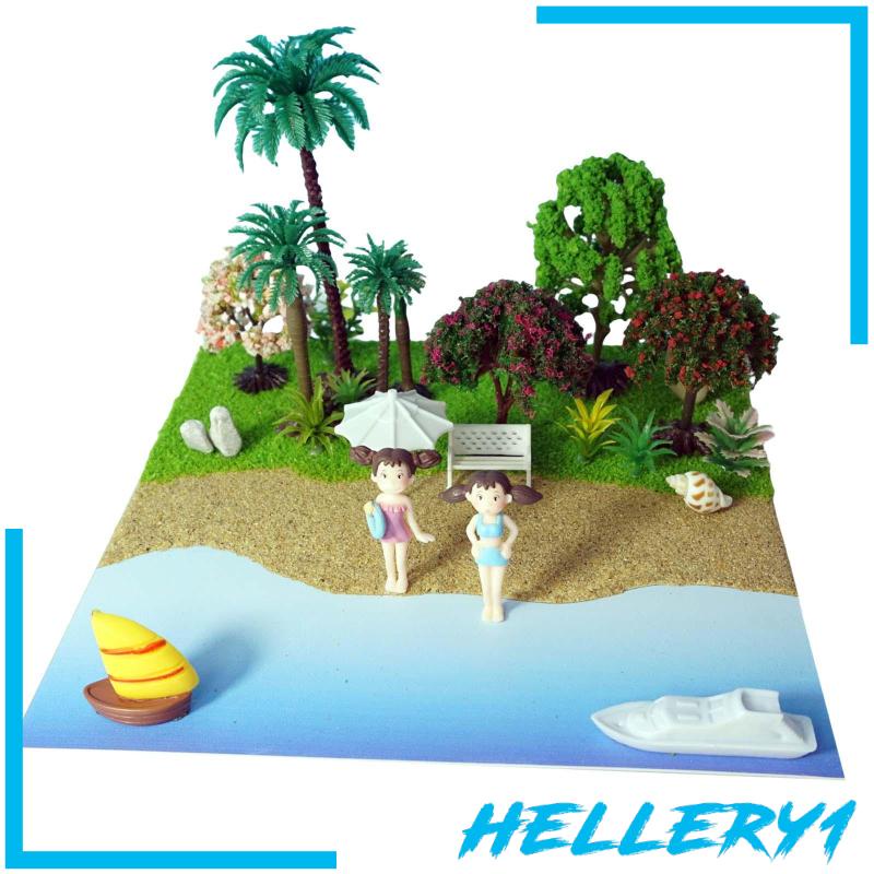 Cân Phong Cảnh Bãi Biển Mùa Hè Trang Trí Tưởng Tượng