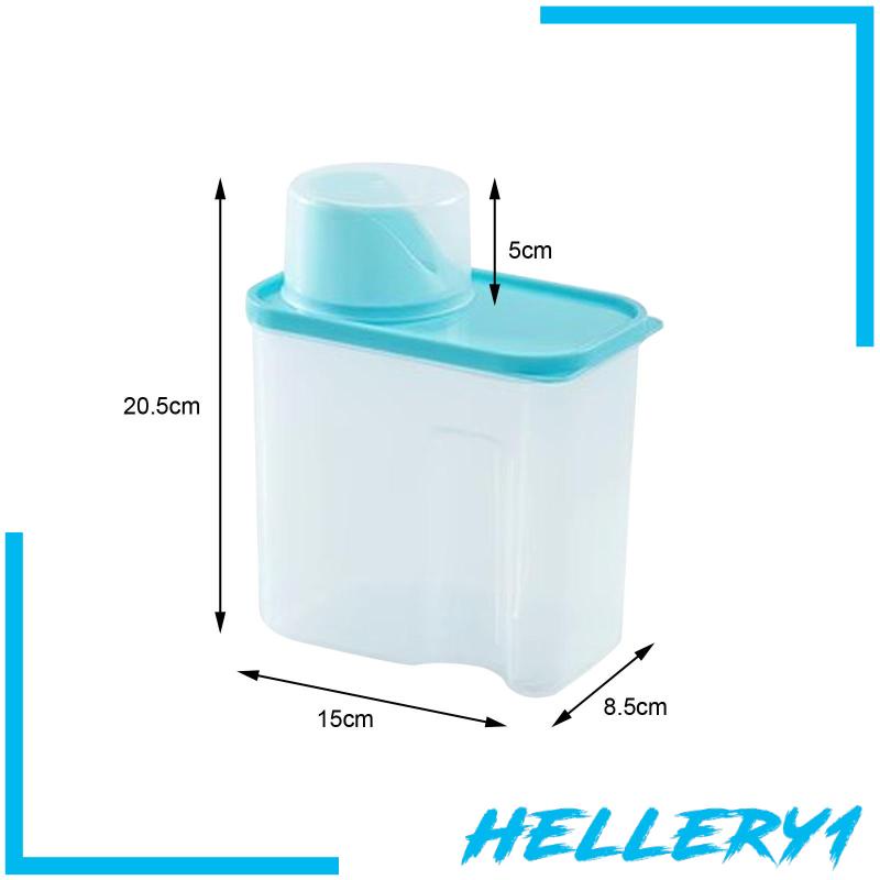 Hộp Đựng Bột Giặt Đa Năng Có Nắp Đậy Tiện Lợi