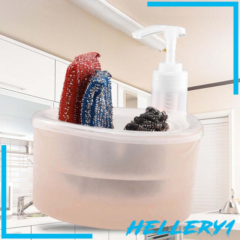 Bình Đựng Xà Phòng Rửa Tay 34oz Kèm Giá Đỡ Và Vòi Xịt Tiện Dụng