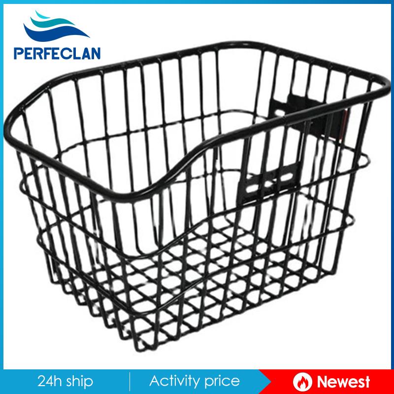 Giỏ Đựng Đồ Dùng Màu Đen Thiết Kế Nhỏ Gọn Tiện Dụng Cho Xe Đạp Leo Núi / Cắm Trại