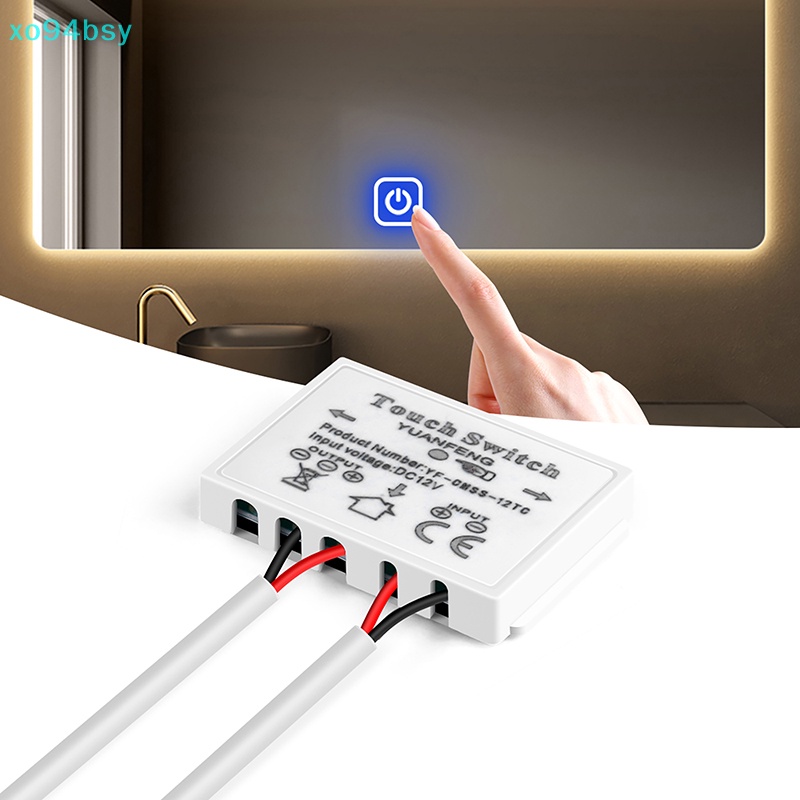 Công Tắc Cảm Biến Điều Chỉnh Độ Sáng Đèn LED Gương Phòng Tắm XO94BSY 12V 5A