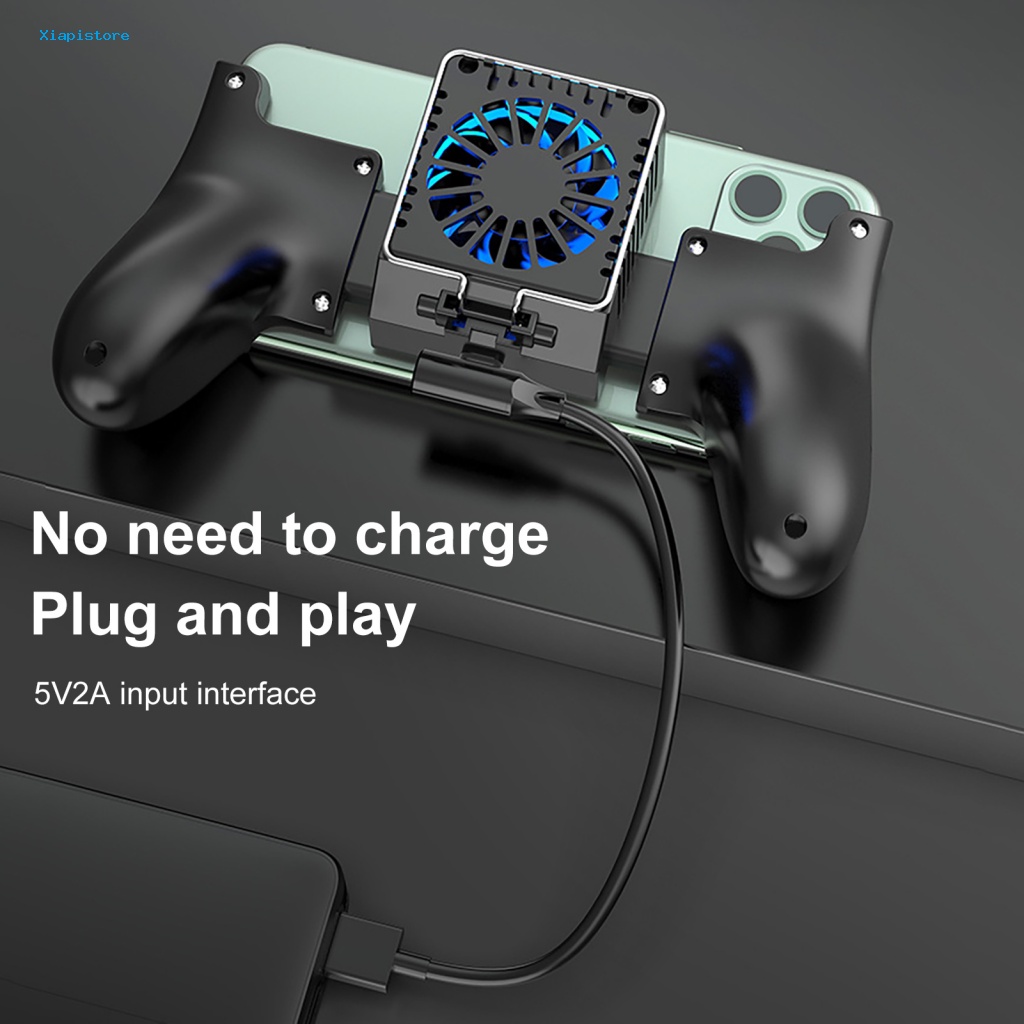 [Xiapistore] Tay Cầm Chơi Game Bán Dẫn Tản Nhiệt Không Gây Tiếng Ồn Thoải Mái Nhỏ Gọn Cho Điện Thoại