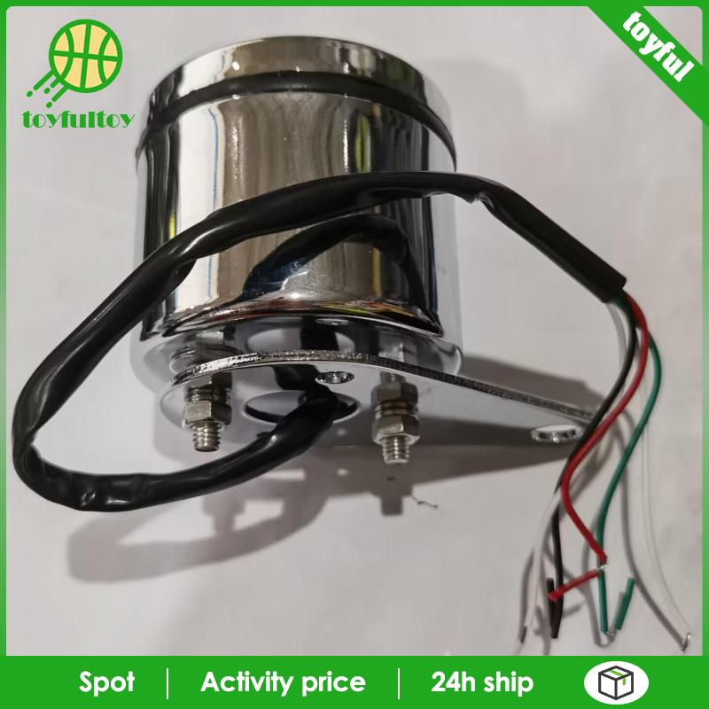 Đồng Hồ Đo Mức Nhiên Liệu Có Đèn LED 12V DC 60mm Thông Dụng Cho Xe Hơi Xe Máy