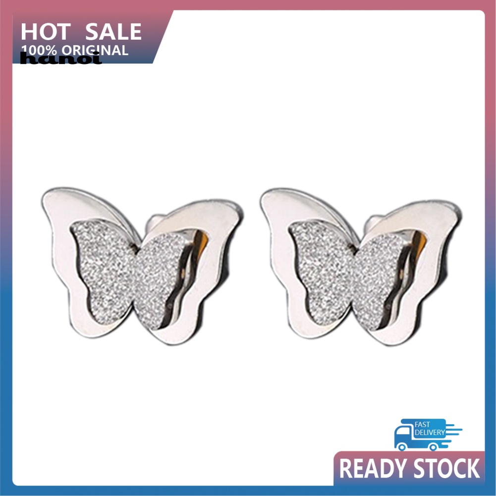 Bông Tai Hình Bướm Thời Trang Cá Tính