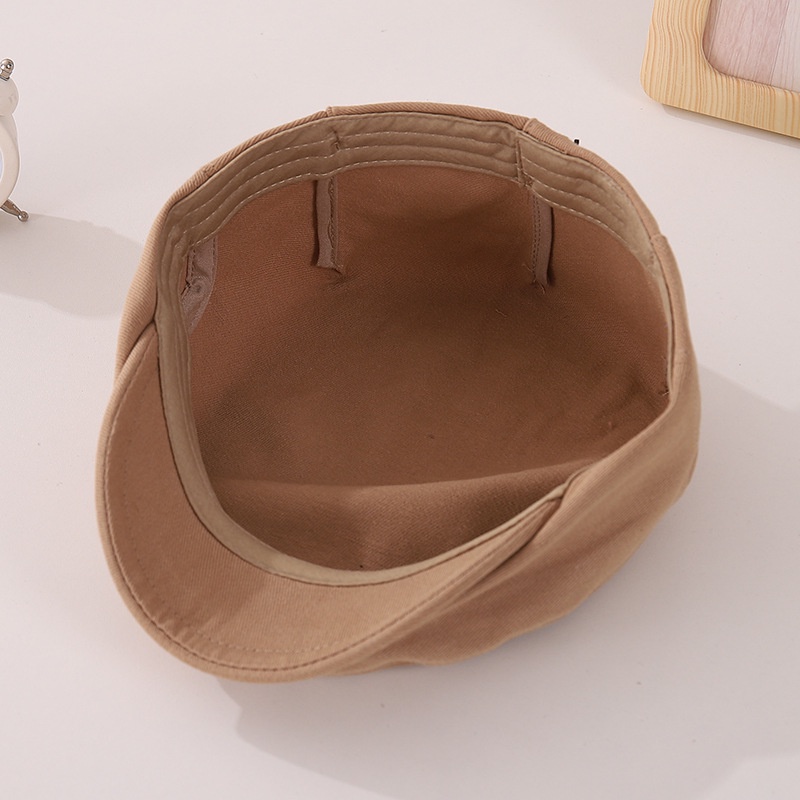 Mũ Beret Thêu Chữ CA Cổ Điển Thời Trang Cho Bé