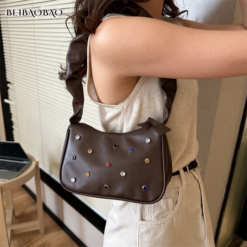 Beibao Túi Xách Đeo Vai Sức Chứa Lớn Thời Trang Đơn Giản