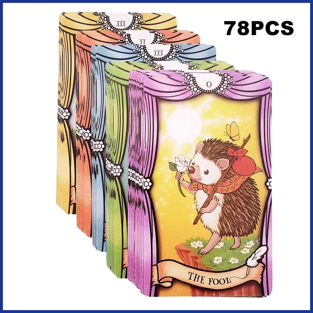 Bộ Bài Tarot 78 Miếng Hình Nhím Độc Đáo