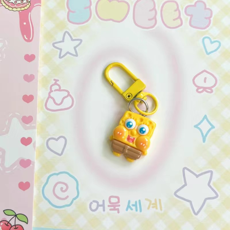 Móc Khóa Hình SpongeBob SquarePants Patrick Star Dễ Thương