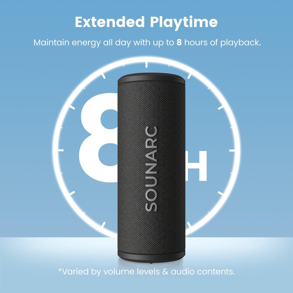 Loa Bluetooth 5.3 Sounarc P4  Âm thanh nổi 20W Kháng nước IPX5 | Bảo hành chính hãng 12 tháng