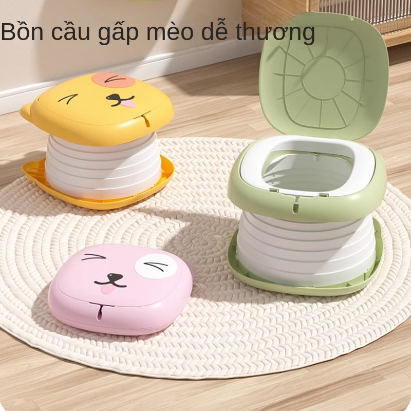 Ghế Ngồi toilet Có Thể Gấp Gọn Tiện Dụng Khi Đi Du Lịch Cho Bé