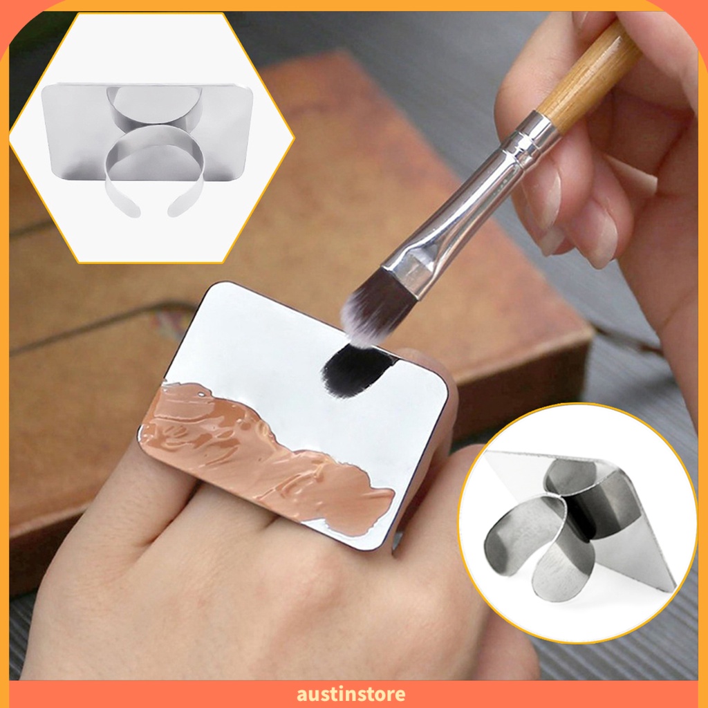 Bảng Phấn Mắt Bằng Thép Không Gỉ Dễ Sử Dụng Dành Cho Nữ