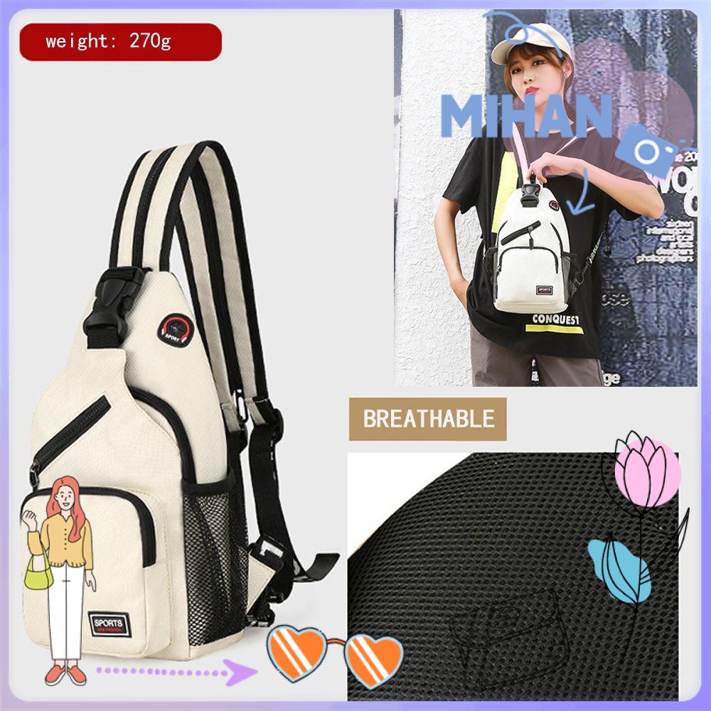 Balo Thể Thao Đeo Trước Ngực MIHAN1 Dành Cho Nữ