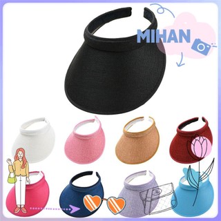 Mũ cói chống nắng đa năng di động mihan1