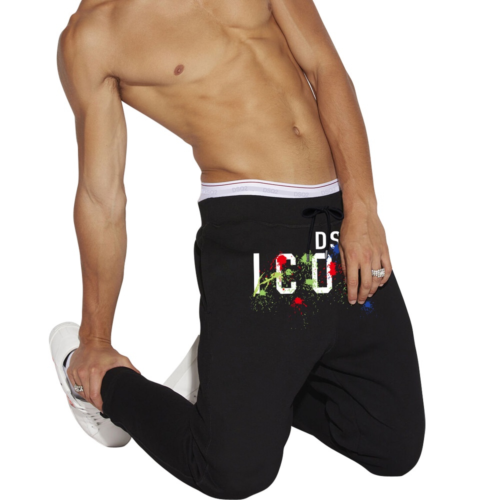 Quần Legging Thể Thao Lưng Thun Phối Dây Rút Thời Trang Thu Đông Cho Nam