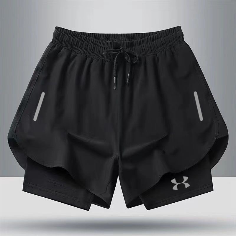 Quần ngắn đi xe đạp 2 Trong 1 Thoáng Khí Mau Khô Thời Trang Mùa Hè Cho Nam