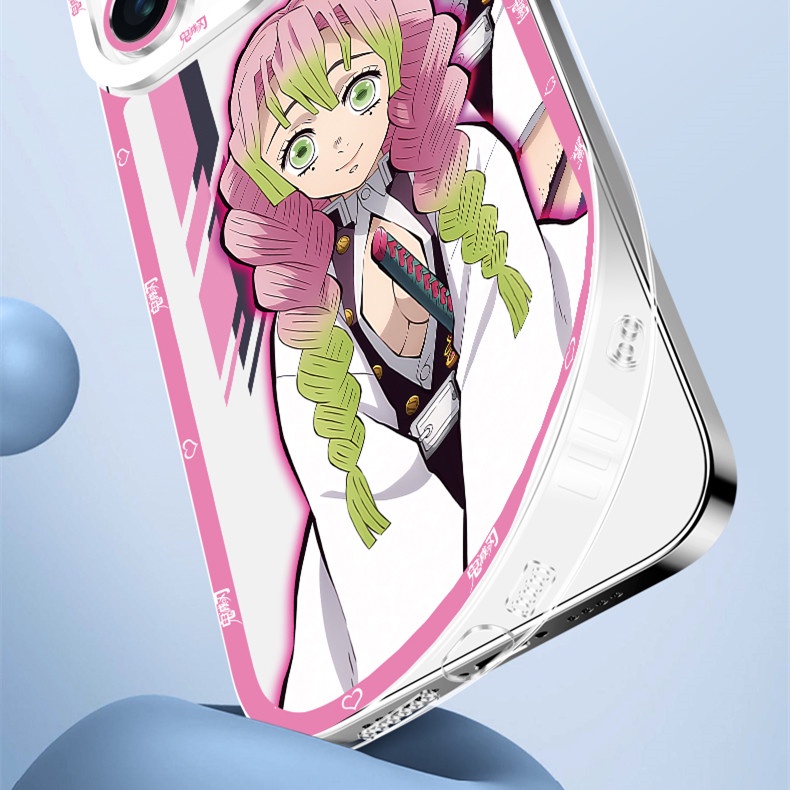 Ốp Điện Thoại TPU Dẻo Họa Tiết Hoạt Hình Demon Slayer Tokitou Tomioka Giyuu Cho Iphone 14 13 12 11 Pro Max Iphone 11