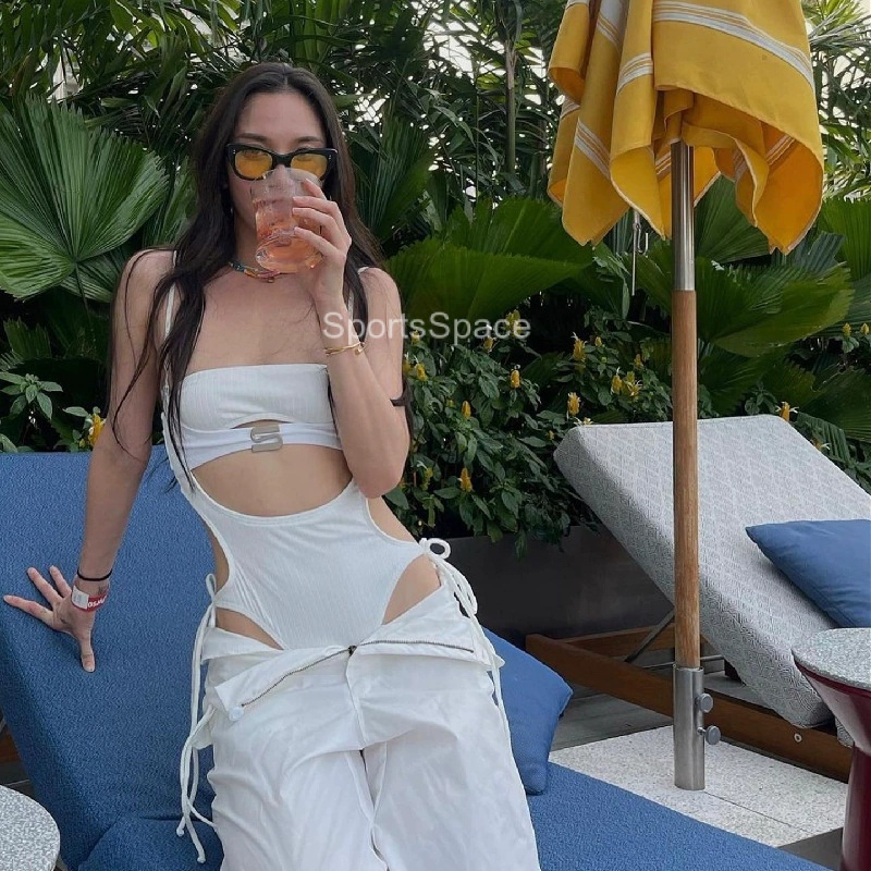 - Bodysuit Sát Nách Hở Lưng Màu Trơn Quyến Rũ Nóng Bỏng Cho Nữ