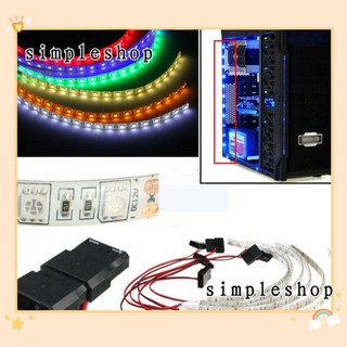 Dây đèn LED 2835 SMD DC 12V 30cm 18LED/50cm 30LED/100cm 60LED nhiều màu cho thùng máy tính