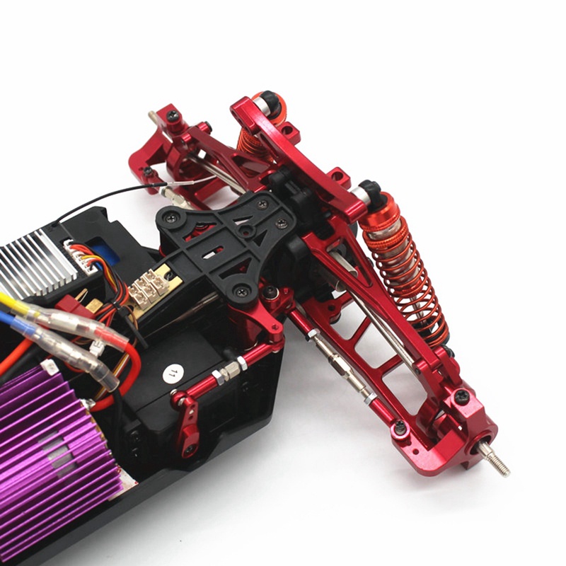 Thanh Kéo Tay Lái Trước Bằng Kim Loại Cho Xe Hơi wltoys 104009 Phụ Kiện Nâng Cấp 12402-a rc Màu Xanh Dương Cho Xe Hơi