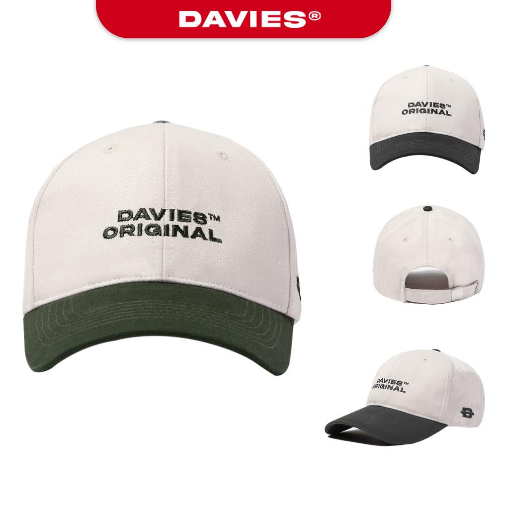 Mũ lưỡi trai nam nữ đẹp màu xám Two Color Baseball Cap  local brand Davies | D-HAT07-X