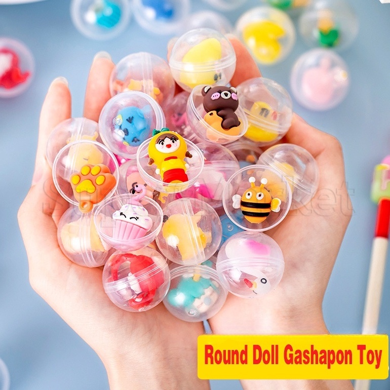 1 Quả Trứng Đồ Chơi Mini 32mm Trong Suốt