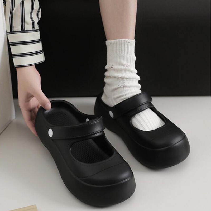 AYUER Xăng đan Đế Dày Thoải Mái Chống Va Chạm Màu Trơn Thích Hợp Đi Biển Trong Nhà Và Ngoài Trời