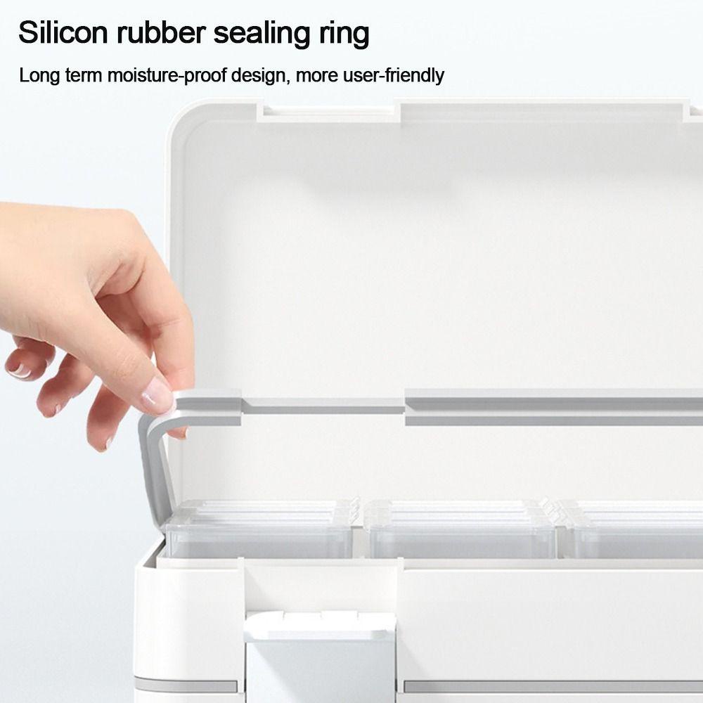 Hộp Đựng Thuốc 1 / 24 Ngăn Tiện Dụng Mang Theo Du Lịch