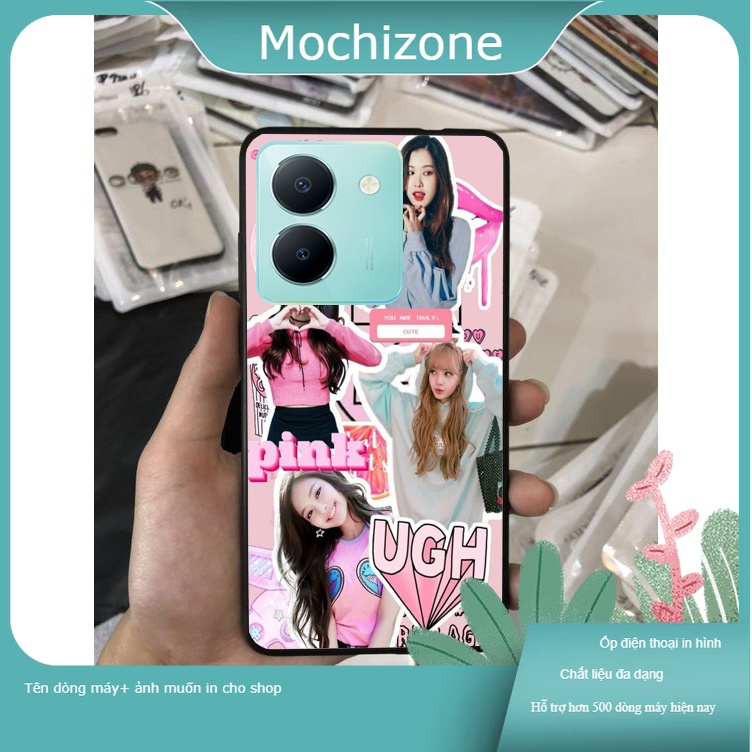Ốp điện thoại TPU nhựa dẻo dành cho đt vivo Y36 in hoạ tiết blackpink