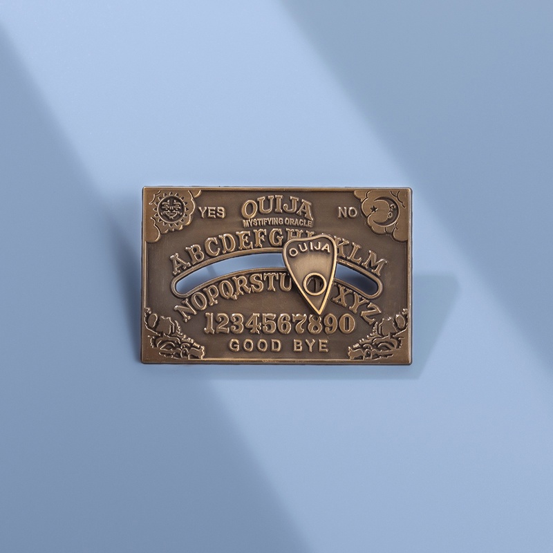 Ghim Cài Áo Hình Bảng Ouija Phong Cách Punk Halloween