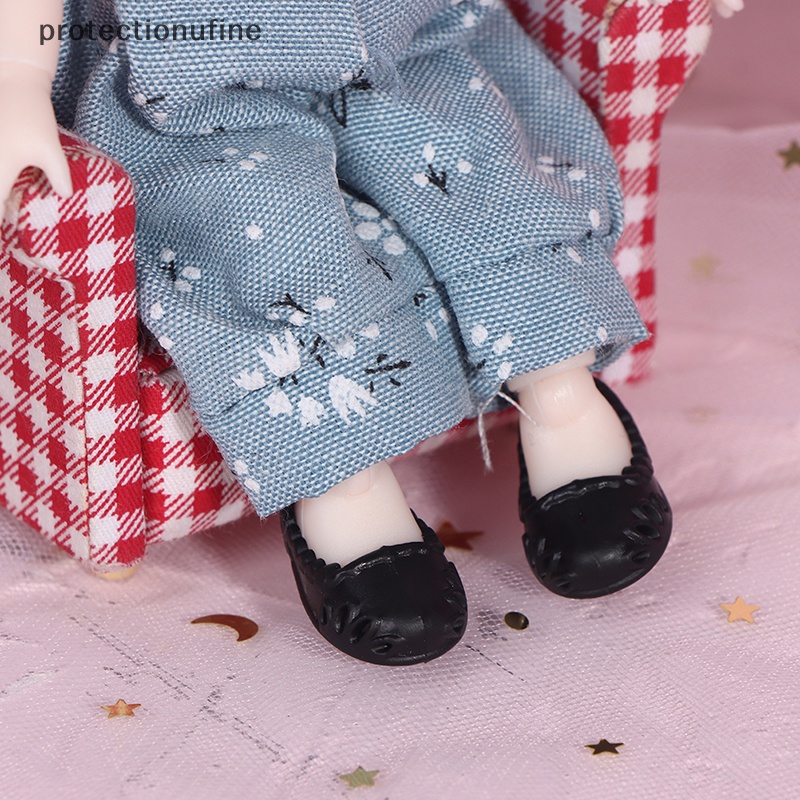 Búp Bê Bé Gái Mắt To 3D Có Khớp Cử Động Được Kích Thước 17Cm 13Cm DIY