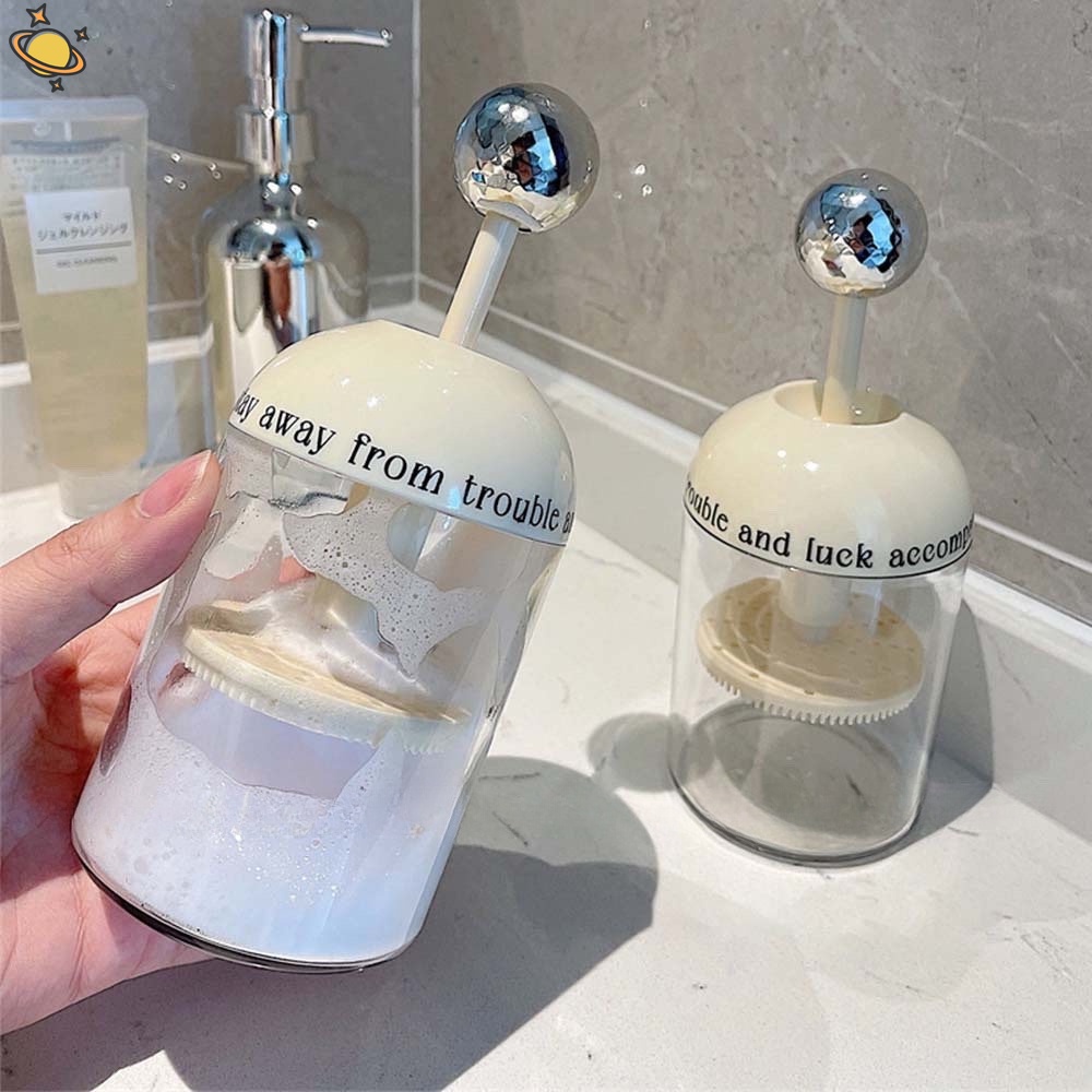 Hộp tạo bọt sữa rửa mặt kiểu dáng nhỏ gọn bền bỉ Bong bóng tạo bọt di động Máy tạo bọt Cốc tạo bọt sữa rửa Dụng Tự động bật lại Nhẹ nhàng OUYOUVN