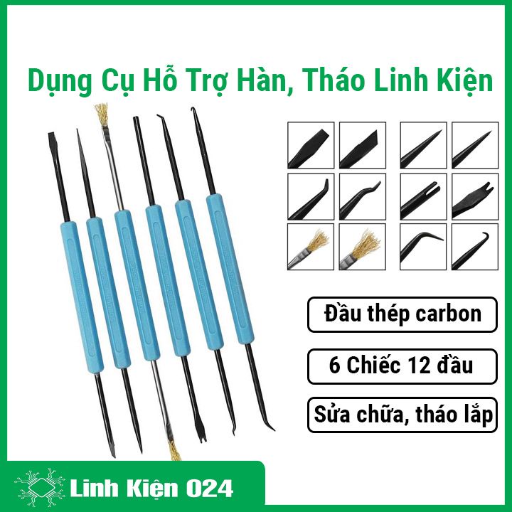 Bộ dụng cụ hỗ trợ hàn và tháo lắp linh kiện, tháo gỡ điện thoại, máy tính, đồng hồ,...