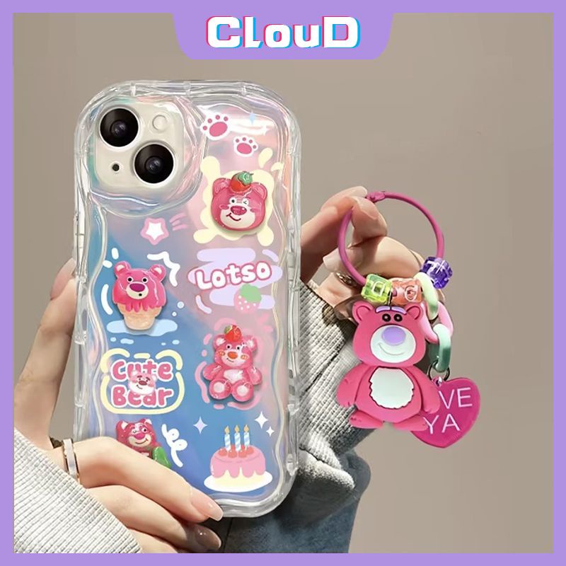 Ốp Điện Thoại Hình Gấu 3D Cho Realme C55 C11 C35 C25Y C53 C25s C33 C30 C25 9i 5i 7i C21Y C12 C17 C31 C20A C15 C3 C1 C21 6i 5s C20