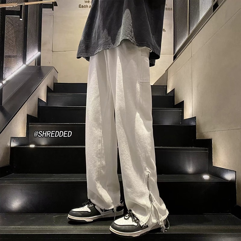 Quần jeans Dài Ống Loe Thời Trang Dành Cho Nam