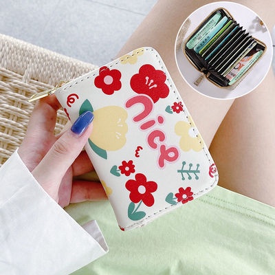 Ví Dáng Vuông Gấp Đôi Nhỏ Gọn Da Sần Hình Cute Ngộ Nghĩnh - MS: R021