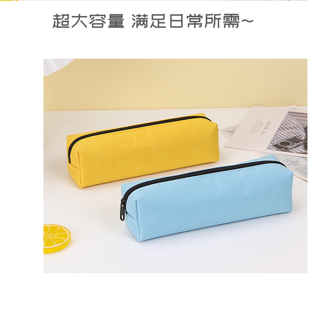 Túi Đựng Bút Bằng Vải Oxford Màu Trơn Hình Bát Giác WJ346